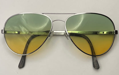 Vintage Silver Pilot Frames from France Renewed with Brand New Berko’s Designs Custom Lenses