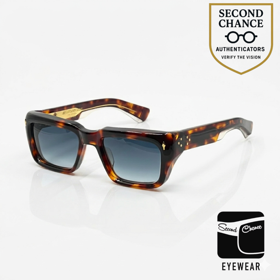 Jacques Marie Mage WALKER in HAVANA 6-Unworn-Full Kit-New Custom Lenses-Japan