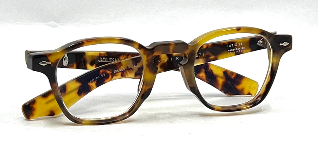 Jacques Marie Mage Zephirin 47 in HAVANA 8-Ltd 400-Optical Frame-Full Kit
