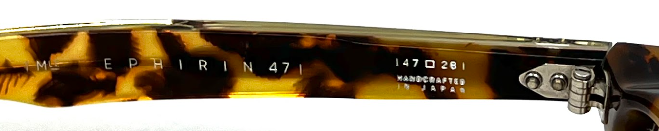 Jacques Marie Mage Zephirin 47 in HAVANA 8-Ltd 400-Optical Frame-Full Kit