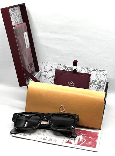 Jacques Marie Mage WALKER in BLOODSTONE Sunglasses-Ltd 500-Full Kit/UNWORN