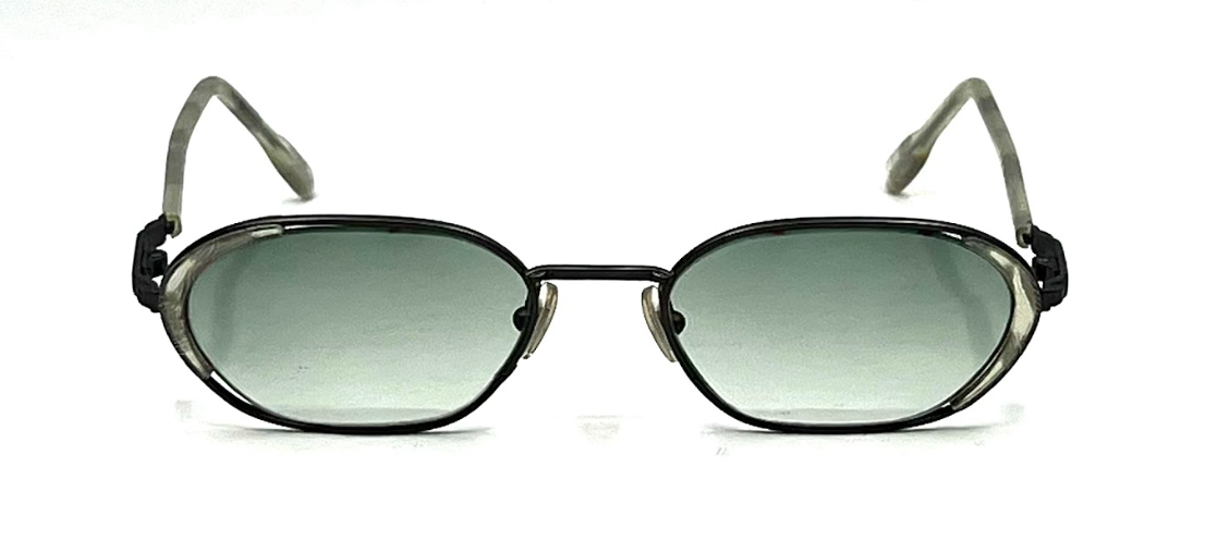 LAGERFELD 4305 Oval VINTAGE Sunglasses w/New Gradient Custom Lenses-France