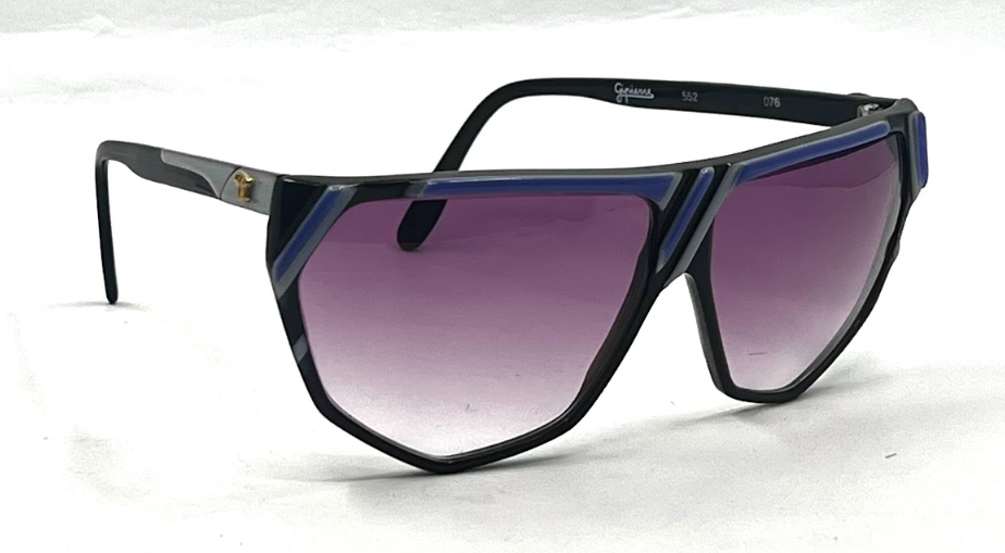 Linea Pitti Firenze Gipierre 552-New Purple Gradient Custom lenses-Vintage Sunglasses