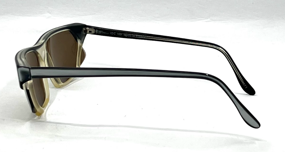 IDC Lunettes 189 Vintage Futuristic Wrap Sunglasses France Deadstock Y2K
