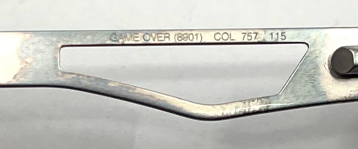 Metropolis by Marcolin Game Over 6801 Col. 757 Vintage Sunglasses Made in Italy
