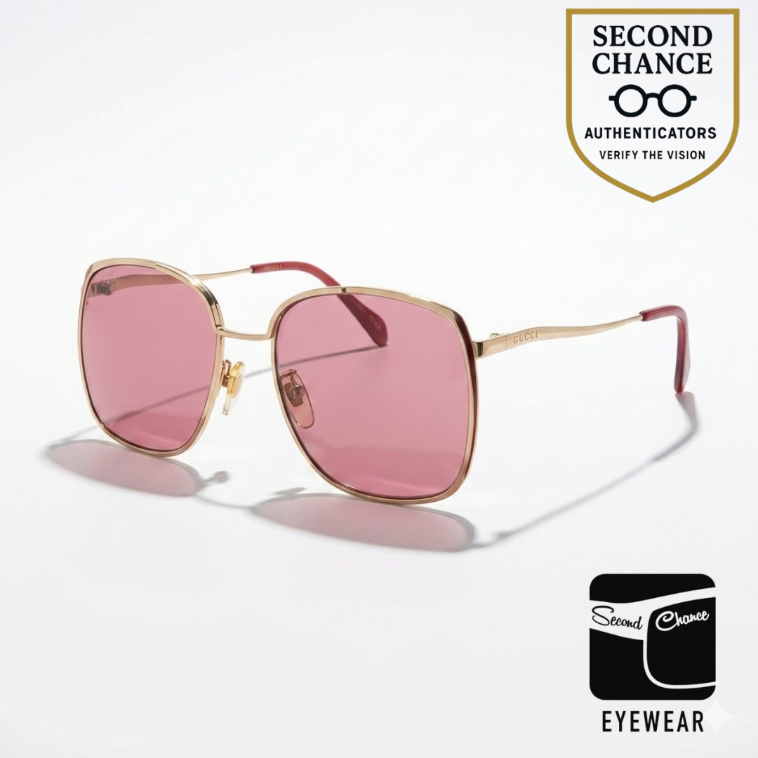 Metzler 7175 Gold Tone 1/20 18K GF-New Solid Rose Custom Lenses-Unworn