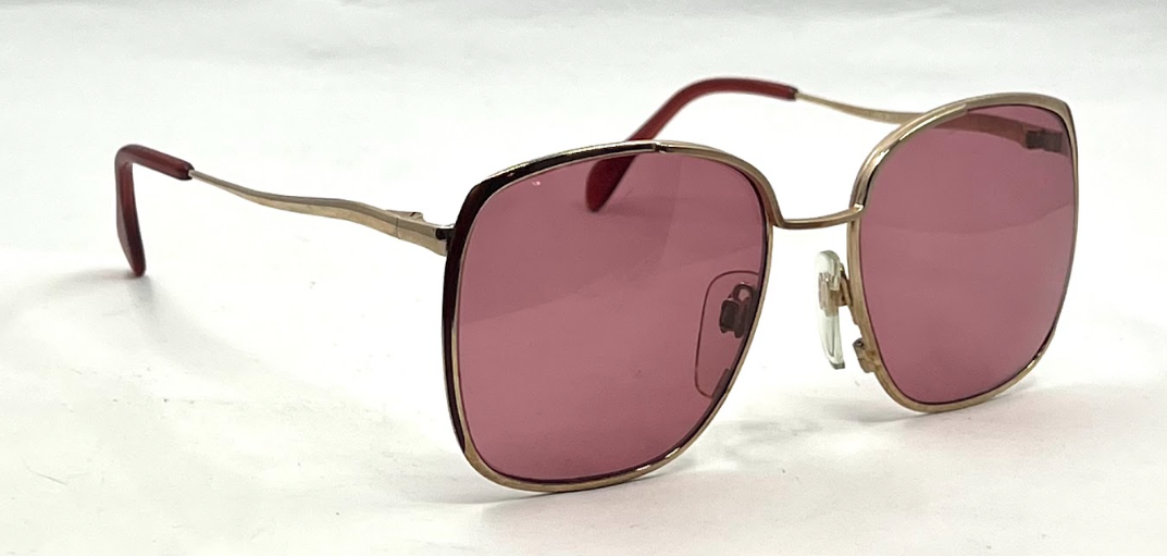 Metzler 7175 Gold Tone 1/20 18K GF-New Solid Rose Custom Lenses-Unworn