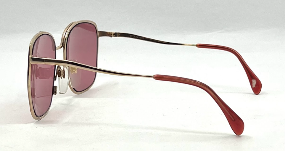 Metzler 7175 Gold Tone 1/20 18K GF-New Solid Rose Custom Lenses-Unworn