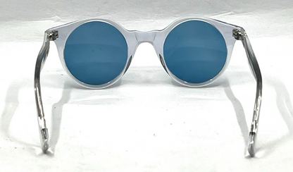 Michel Atlan Tristan Crystal Vintage Edition Round Sunglasses-New Custom Lens