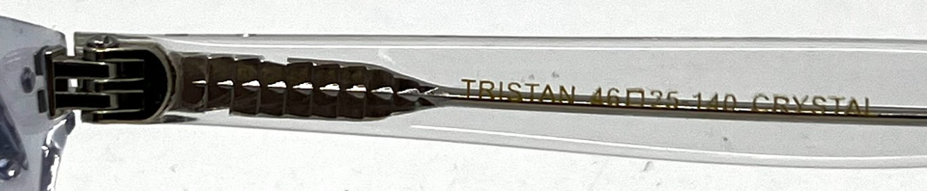 Michel Atlan Tristan Crystal Vintage Edition Round Sunglasses-New Custom Lens