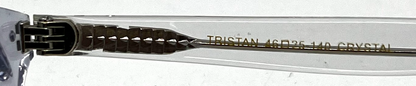 Michel Atlan Tristan Crystal Vintage Edition Round Sunglasses-New Custom Lens