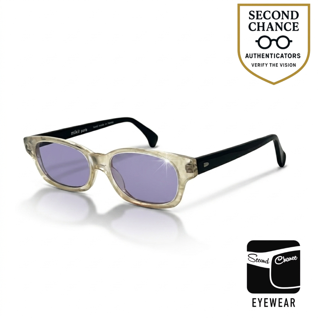 Mikli Paris 6101-Vintage Y2K Sunglasses-New Custom Lenses-Unworn-France