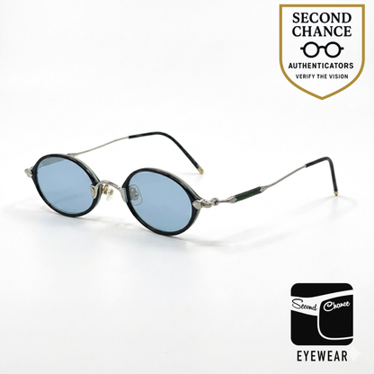 Mona J M-031 Oval Sunglasses 45[]15 Made in Japan Vintage Titanium Frame