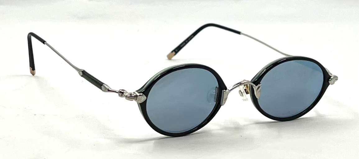 Mona J M-031 Oval Sunglasses 45[]15 Made in Japan Vintage Titanium Frame