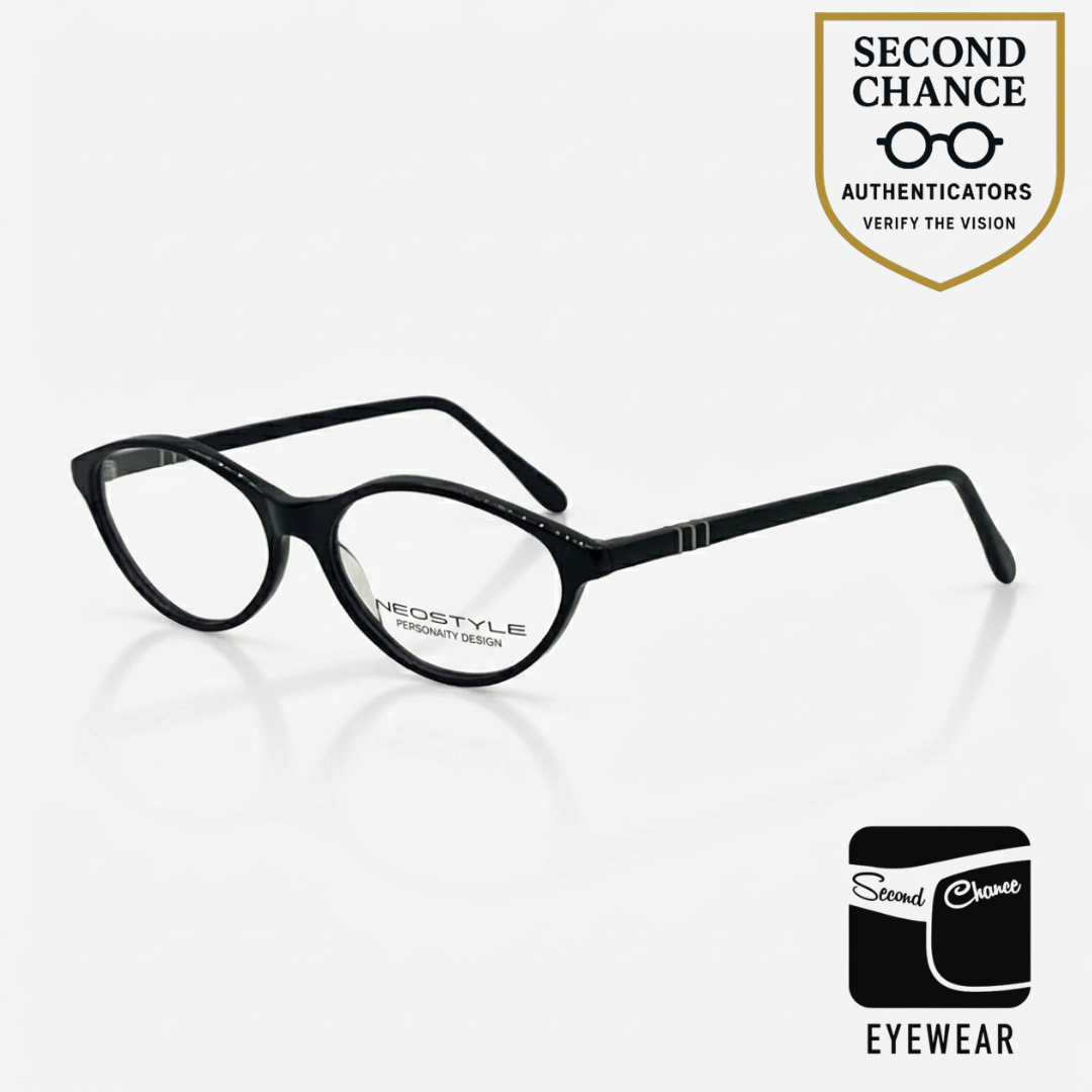 Neostyle College 157 010 Vintage Eyeglasses-Black NOS-Germany-51mm