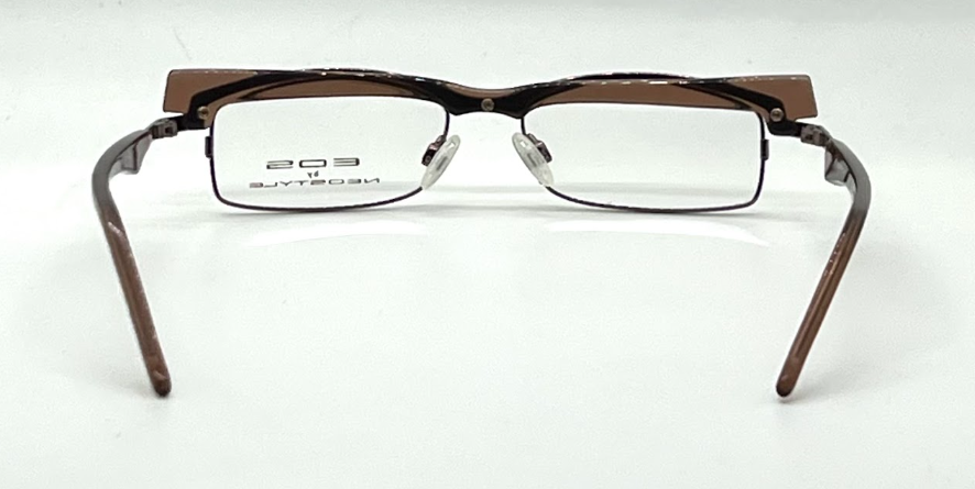 Neostyle EOS 11-152-Vintage Eyeglasses 50mm-Brown NOS Germany Optical Frame