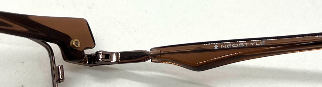 Neostyle EOS 11-152-Vintage Eyeglasses 50mm-Brown NOS Germany Optical Frame