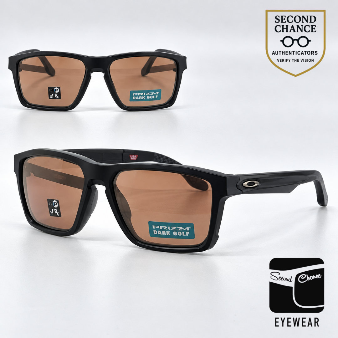 Oakley Targetline OO9397-1058 Matte Black Sunglasses-Dark Golf Prizm Lenses Unworn