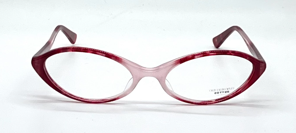 Oliver Peoples HUGO PM-Pink Marble Vintage Eyeglasses NOS/Japan