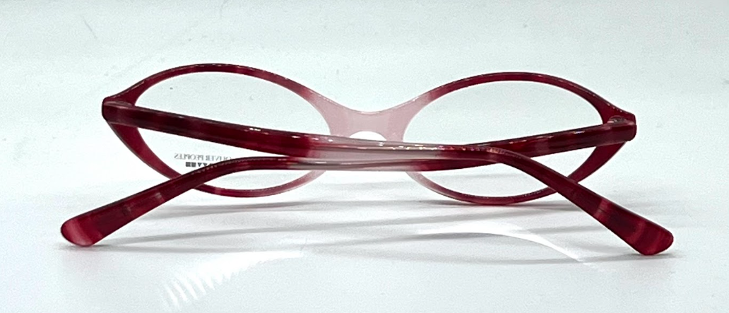 Oliver Peoples HUGO PM-Pink Marble Vintage Eyeglasses NOS/Japan