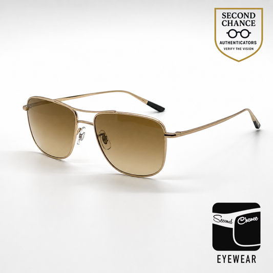 Oliver Peoples Shaefer OV1146ST Titanium Sunglasses Amber Photochromic Lens