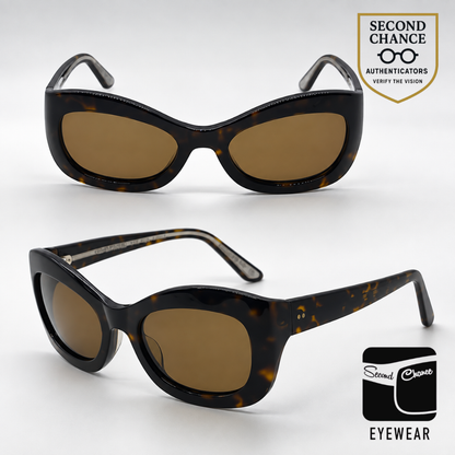 Oliver Peoples x The Row Edina OV5441SU Tortoise Brown Polarized Sunglasses-Unworn-Italy