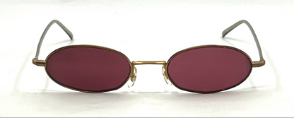 Paul Smith PS-138 Oval Sunglasses-Y2K Vintage-New Custom Lenses-Unworn-Japan