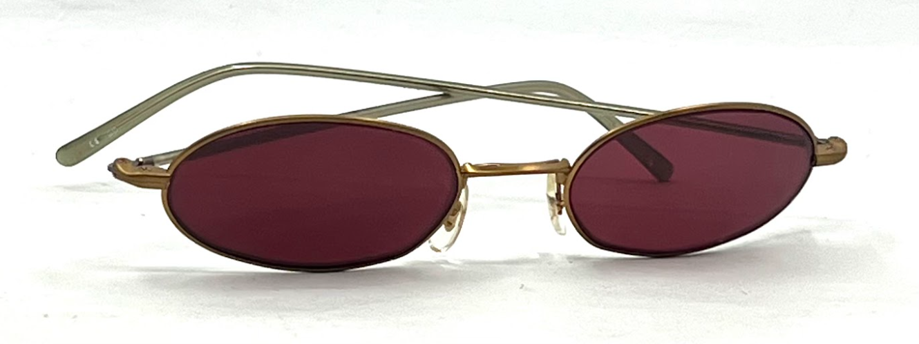 Paul Smith PS-138 Oval Sunglasses-Y2K Vintage-New Custom Lenses-Unworn-Japan
