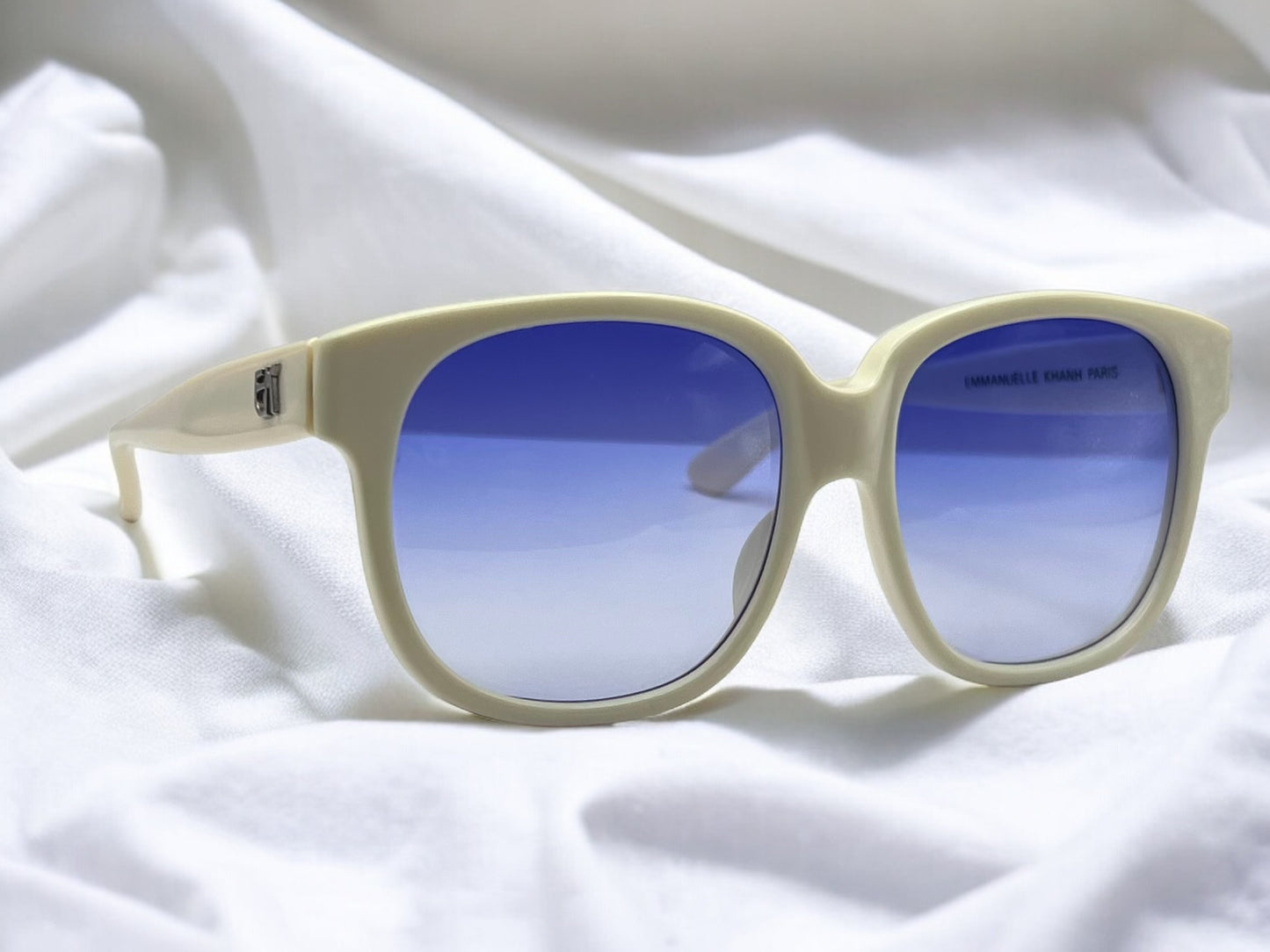 Vintage EMMANUELLE KHANH PARIS 8080 78 Sunglasses -with Brand New “Berko’s Designs” Custom Gradient Lenses