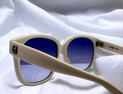 Vintage EMMANUELLE KHANH PARIS 8080 78 Sunglasses -with Brand New “Berko’s Designs” Custom Gradient Lenses