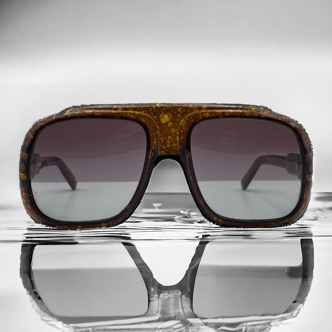 VINTAGE 70’s PLAYBOY 3044 12 Sunglasses-with Brand New Berko’s Designs Custom Gradient Lenses