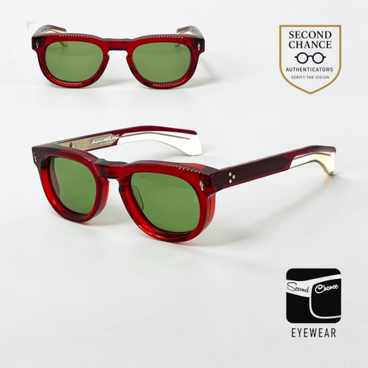 Jacques Marie Mage Pepper Maraschino Hopper Ltd 25 Sunglasses Unworn Full Kit