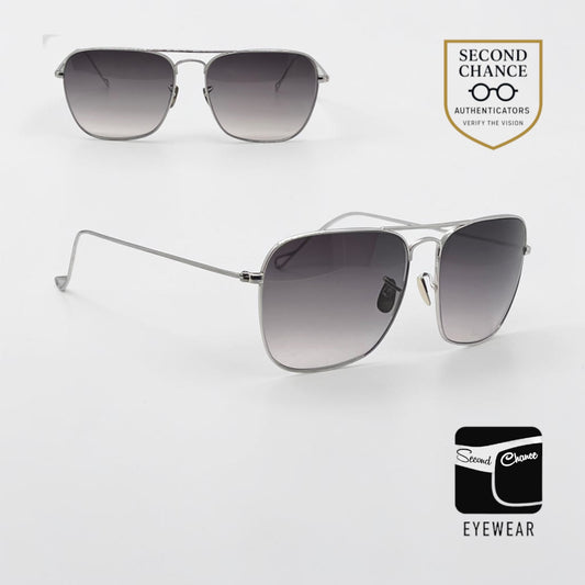 Bausch & Lomb Ray-Ban Caravan 12K White Gold Filled Sunglasses-58mm-New Custom Lenses