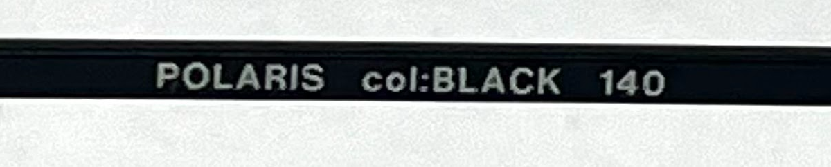 Polaris Carbon 22 Vintage Sunglasses Black-New Purple Custom Lenses France-Unworn