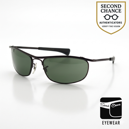 Ray-Ban B&L USA-Vintage Rectangular Metal Sunglasses-Deadstock/UNWORN