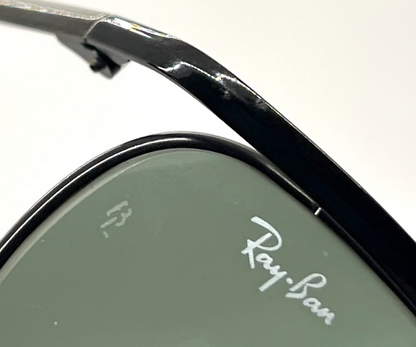Ray-Ban B&L USA-Vintage Rectangular Metal Sunglasses-Deadstock/UNWORN