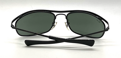 Ray-Ban B&L USA-Vintage Rectangular Metal Sunglasses-Deadstock/UNWORN
