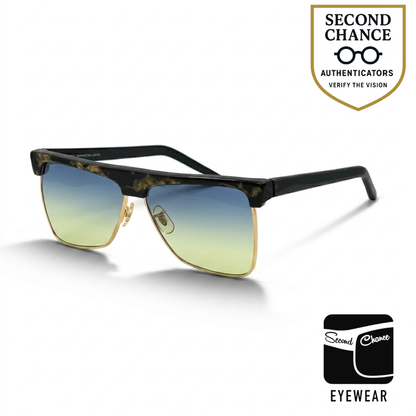 Regency Eyewear 4012 Manhattan Lights Midas Black Vintage Sunglasses USA-New Custom Lens
