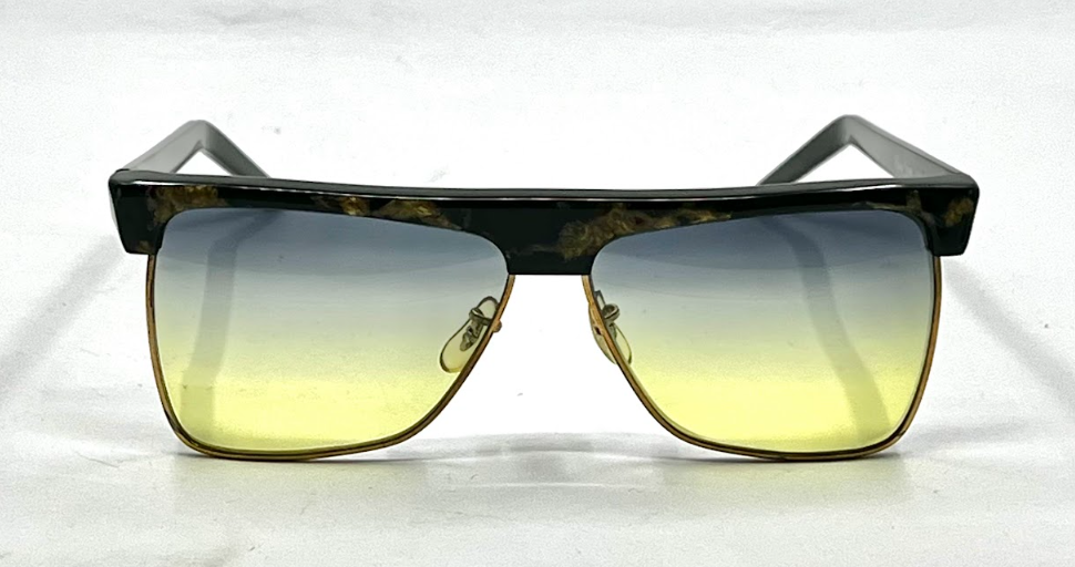 Regency Eyewear 4012 Manhattan Lights Midas Black Vintage Sunglasses USA-New Custom Lens