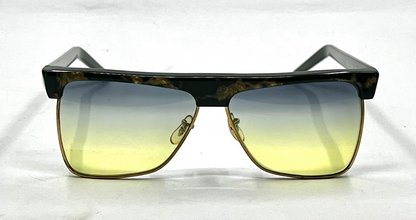 Regency Eyewear 4012 Manhattan Lights Midas Black Vintage Sunglasses USA-New Custom Lens