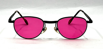 Revue Mod. 511 070-Metal Vintage Sunglasses-New Custom Pink Custom Lenses-Unworn