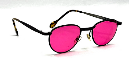 Revue Mod. 511 070-Metal Vintage Sunglasses-New Custom Pink Custom Lenses-Unworn