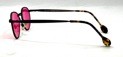 Revue Mod. 511 070-Metal Vintage Sunglasses-New Custom Pink Custom Lenses-Unworn