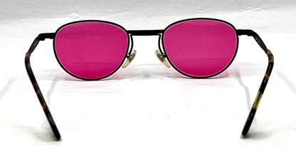 Revue Mod. 511 070-Metal Vintage Sunglasses-New Custom Pink Custom Lenses-Unworn