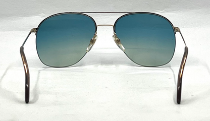 Rodenstock Mr. R R852 GP140 Vintage Aviator-New  Blue Gradient Custom Lenses