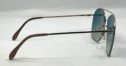 Rodenstock Mr. R R852 GP140 Vintage Aviator-New  Blue Gradient Custom Lenses
