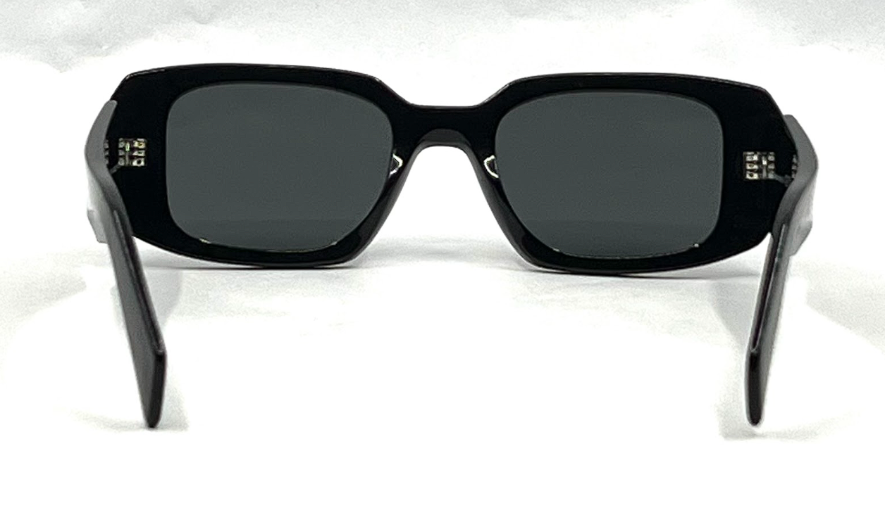 Prada SPR 17W Black Sunglasses-Original Grey Lenses-UNWORN/NOS