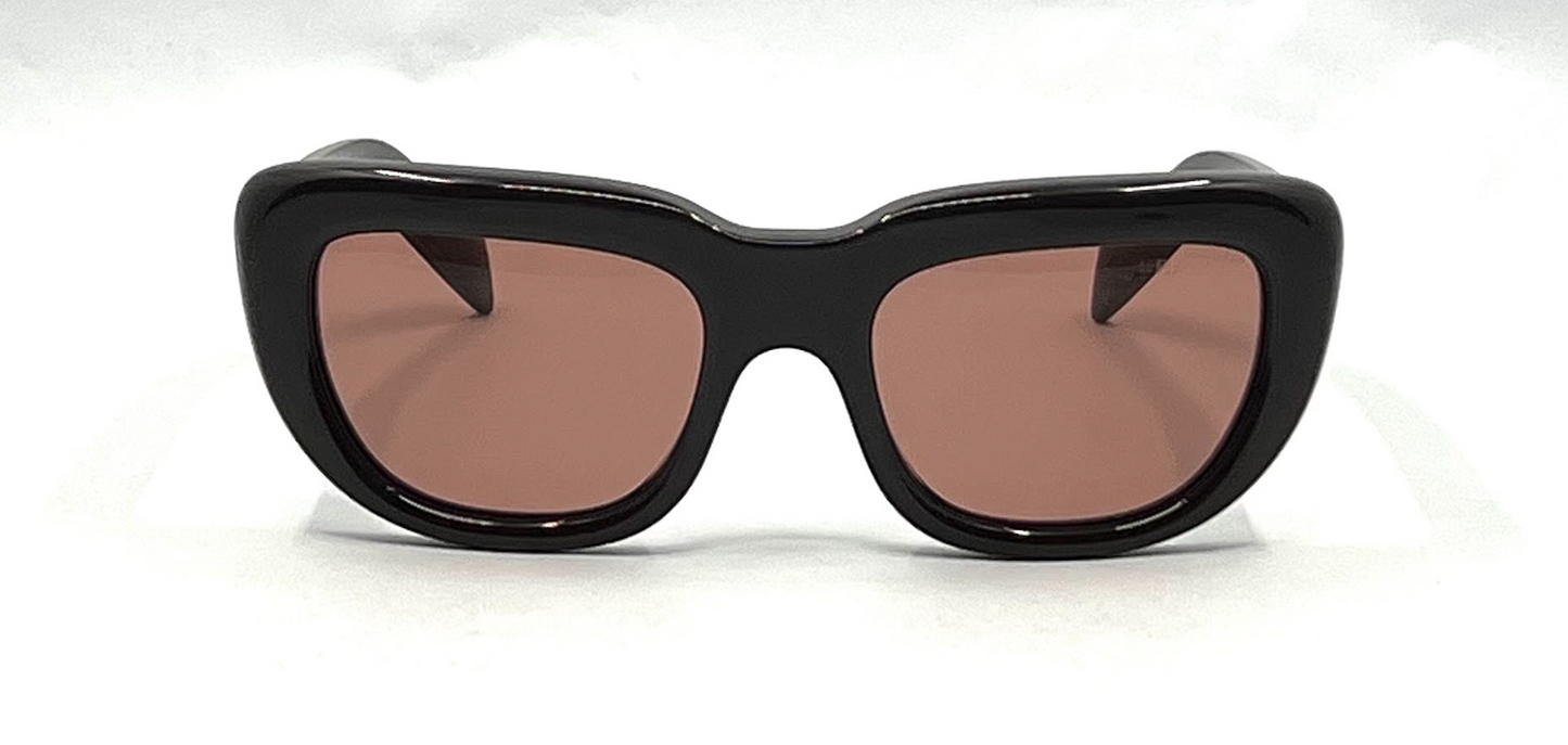 Prada Shadowplay Oversized Sunglasses-Original Cigar Lens-Unworn/NOS