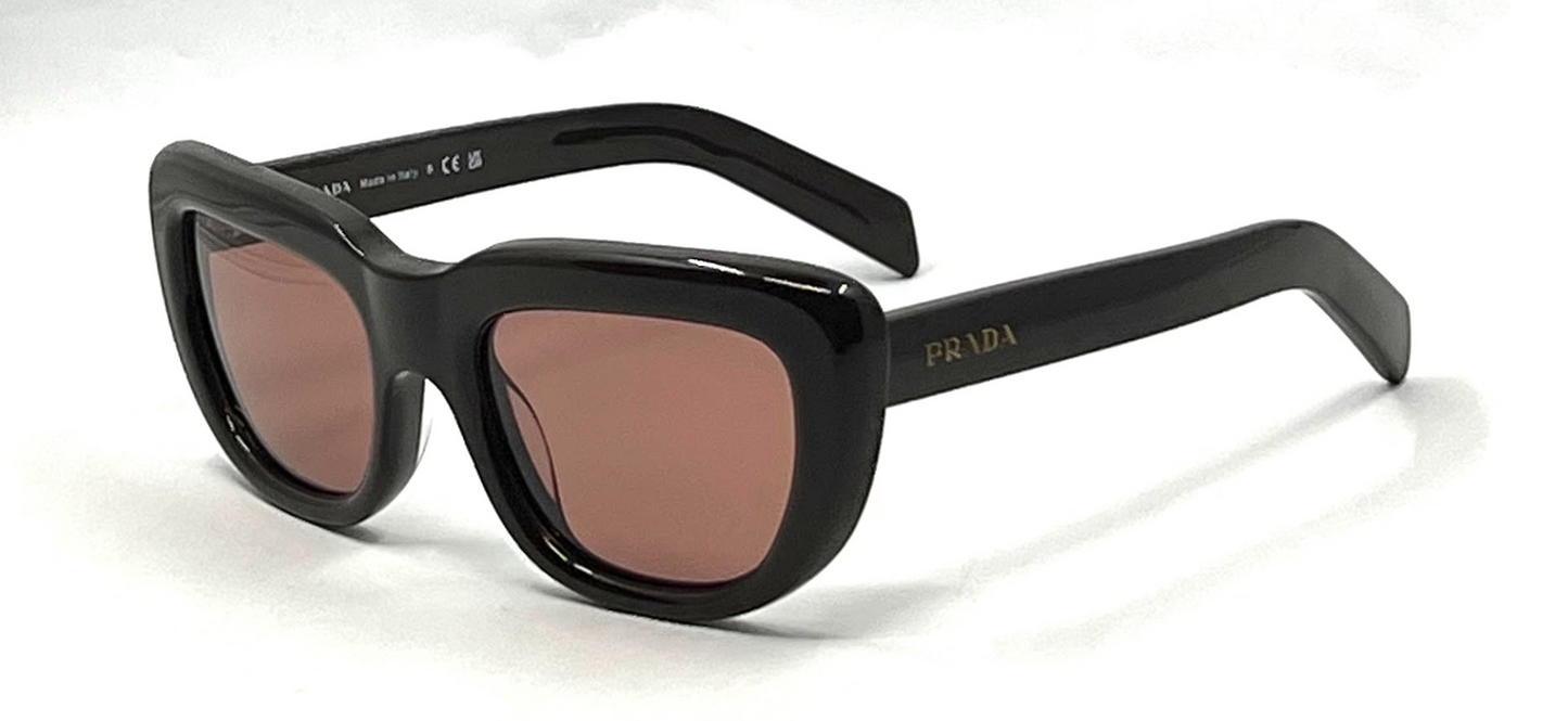 Prada Shadowplay Oversized Sunglasses-Original Cigar Lens-Unworn/NOS
