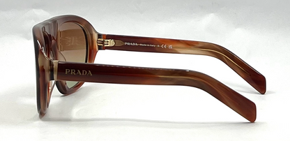 Prada Shadowplay Pilot Sunglasses-Original Oak Gradient Lens-Unworn/NOS